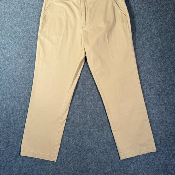 I Love Ugly Slim Kobe Chino Pants Cropped Beige Tan Sz Medium 32x26 Casual Work - Picture 5 of 14